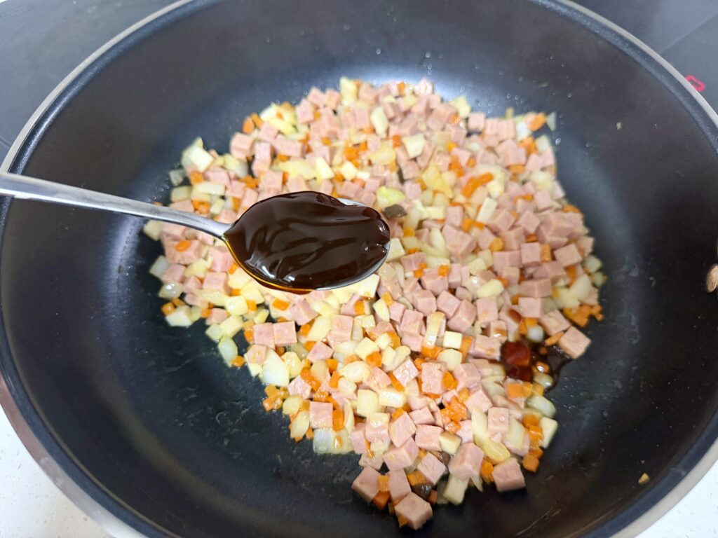 햄야채볶음밥 순서3