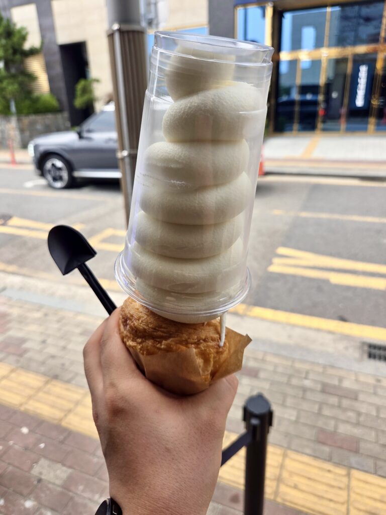 요거블랑 소라빵 요거트 아이스크림
