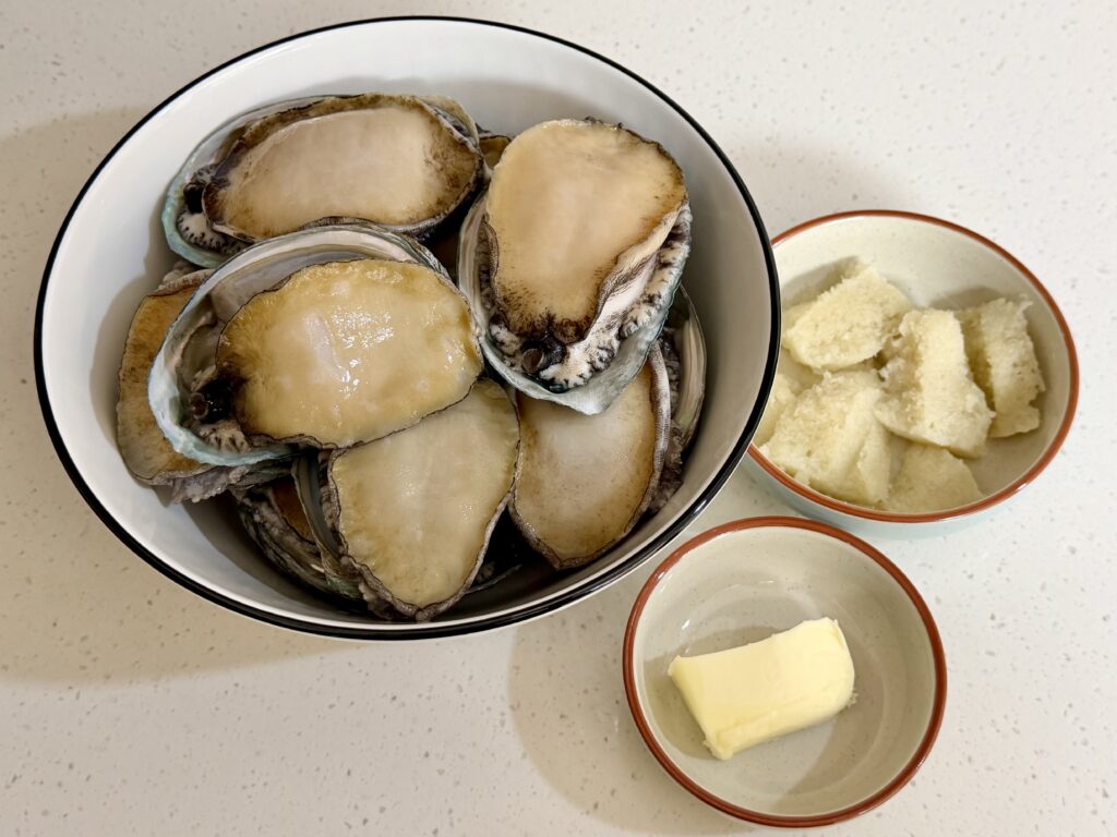 전복버터구이 재료